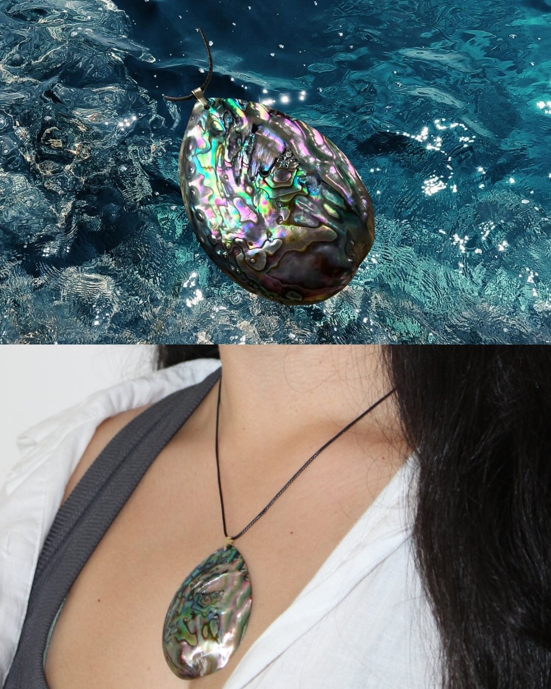 The ‘Zora Pāua’ Necklace