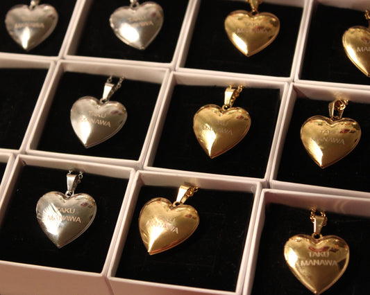 The 'Manawa' Locket + Chain