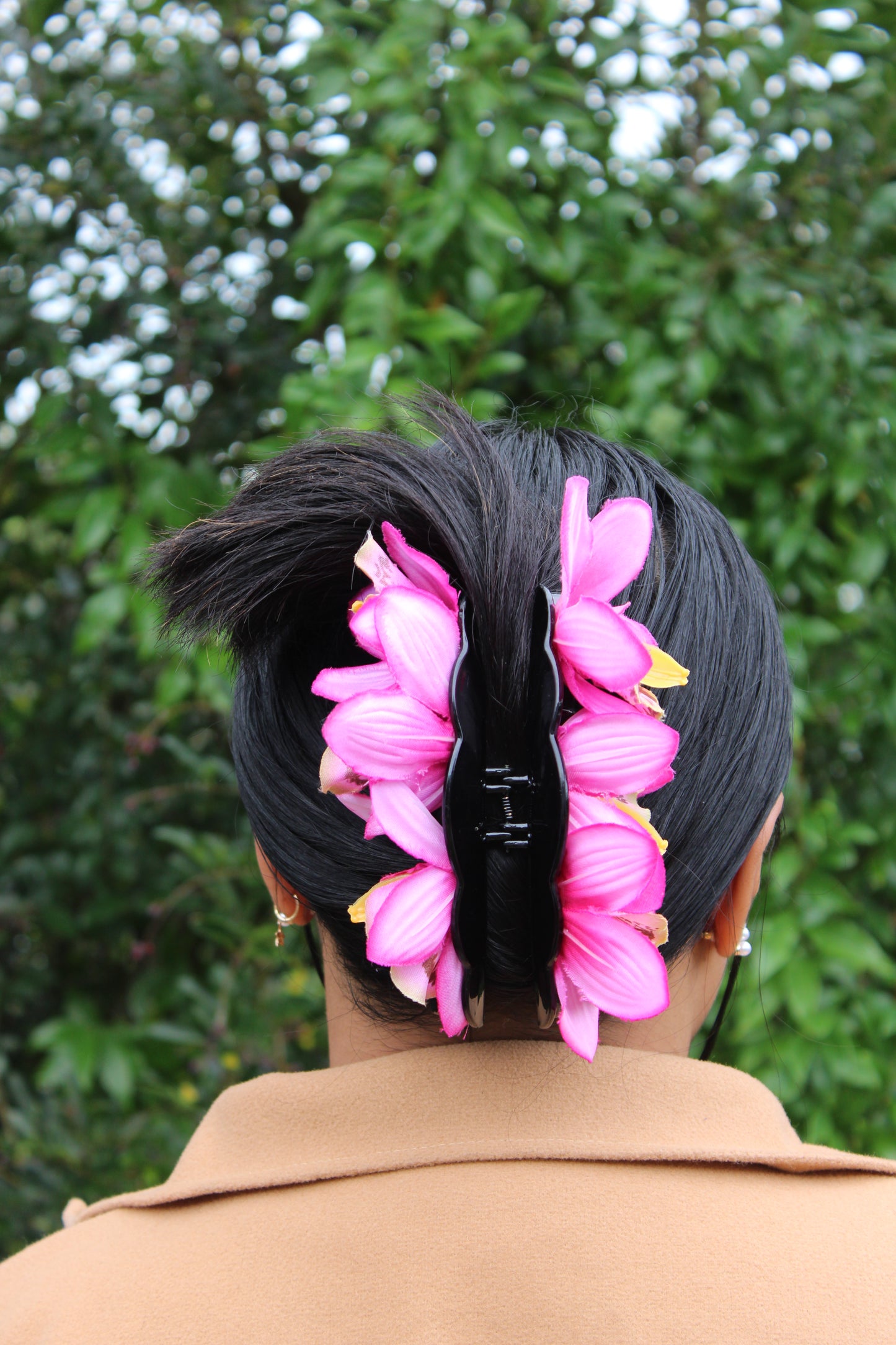 Pink Island Bloom Clip - Made To Order