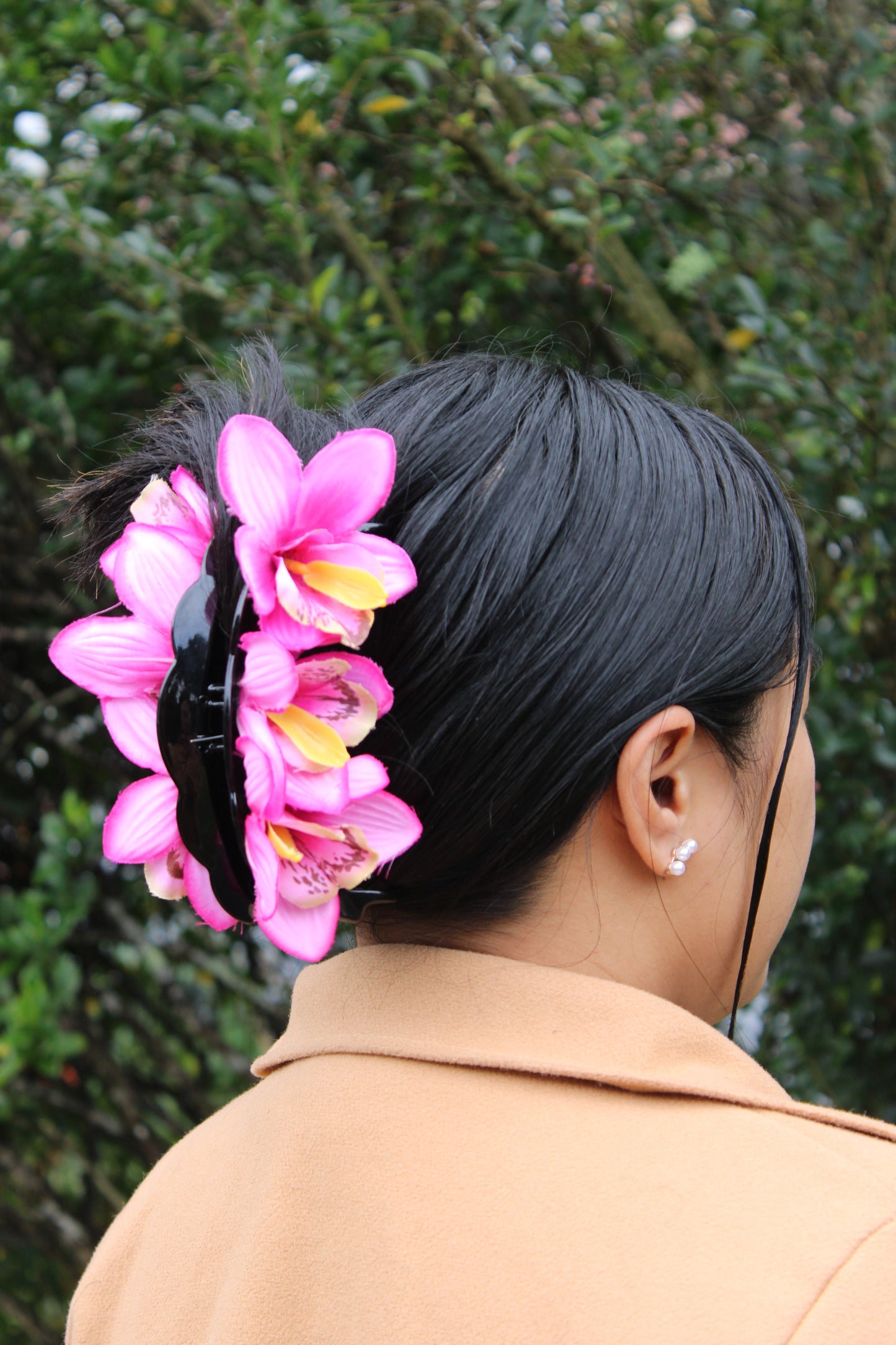 Pink Island Bloom Clip - Made To Order
