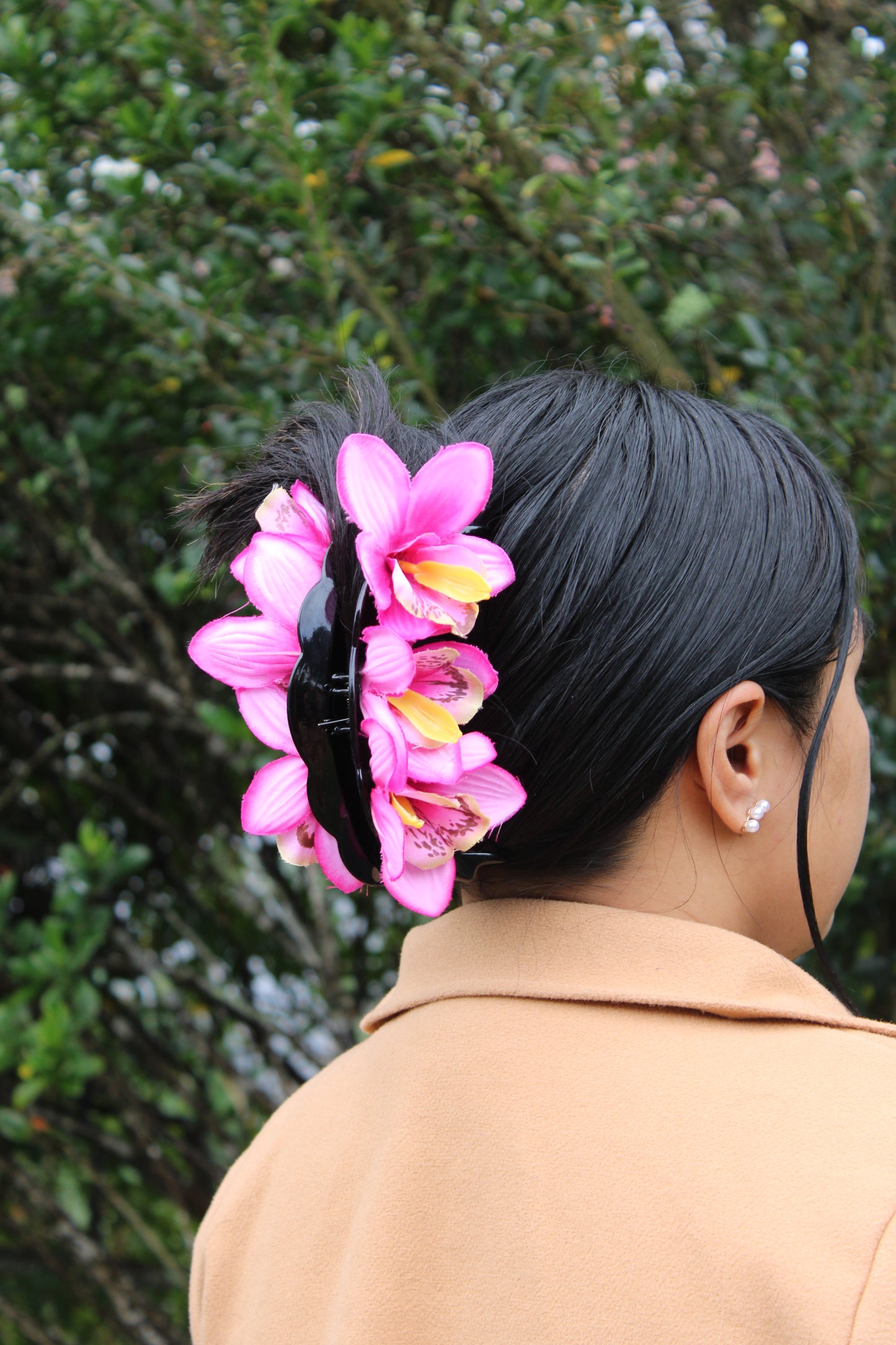 Pink Island Bloom Clip - Made To Order