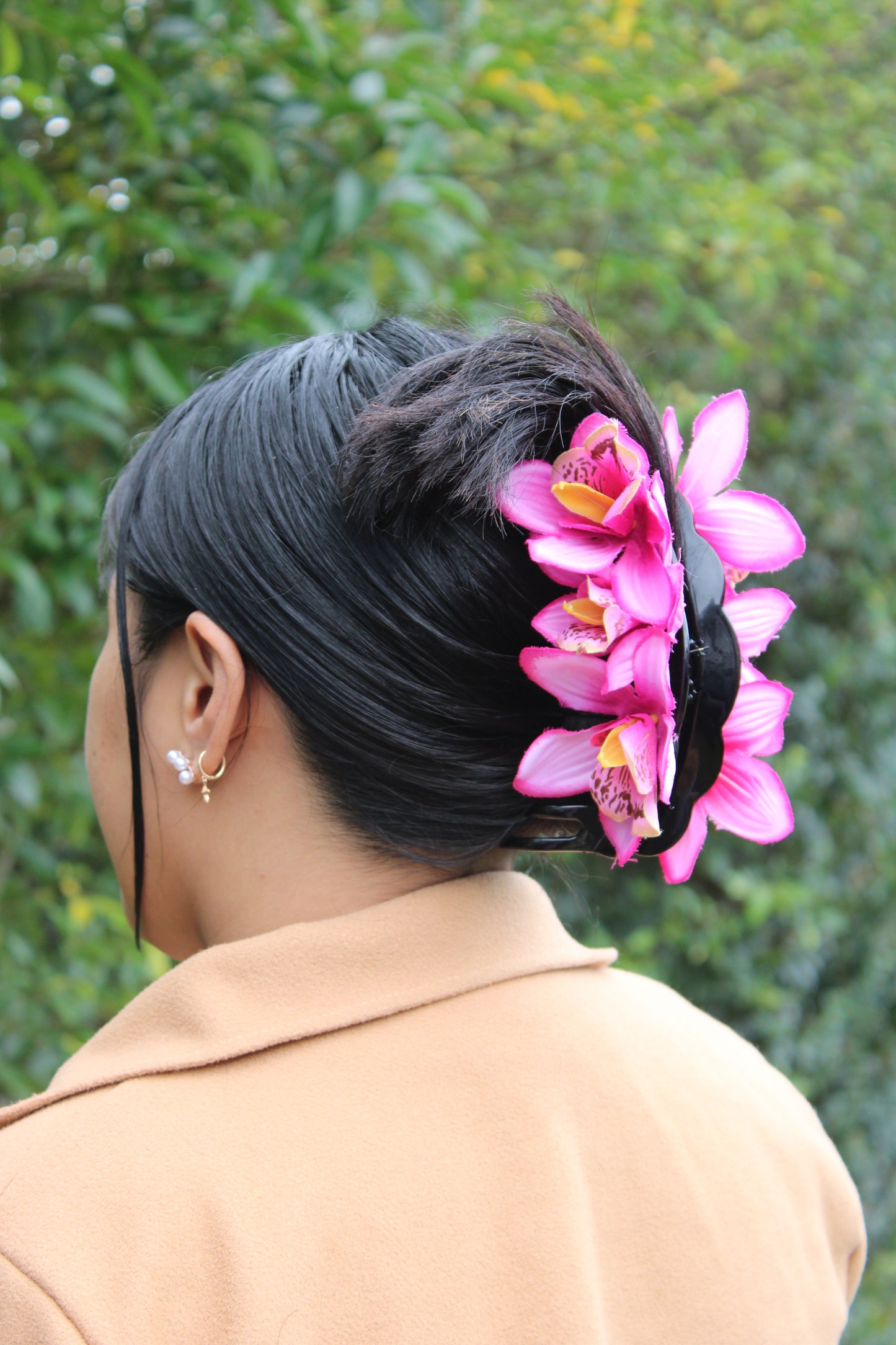 Pink Island Bloom Clip - Made To Order
